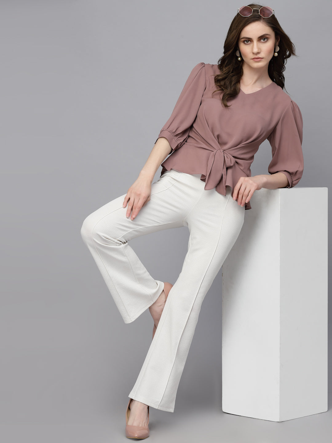 Gipsy Mocca Georgette Blouse