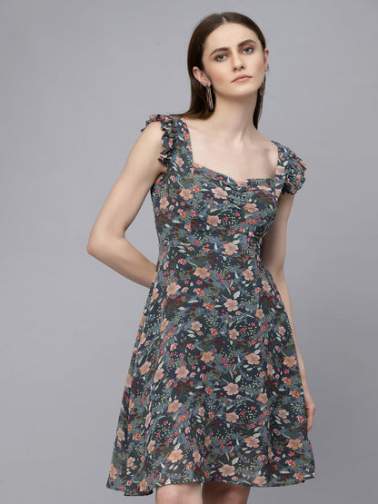 Gipsy Grey Georgette Dress
