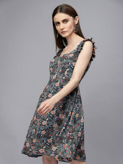 Gipsy Grey Georgette Dress
