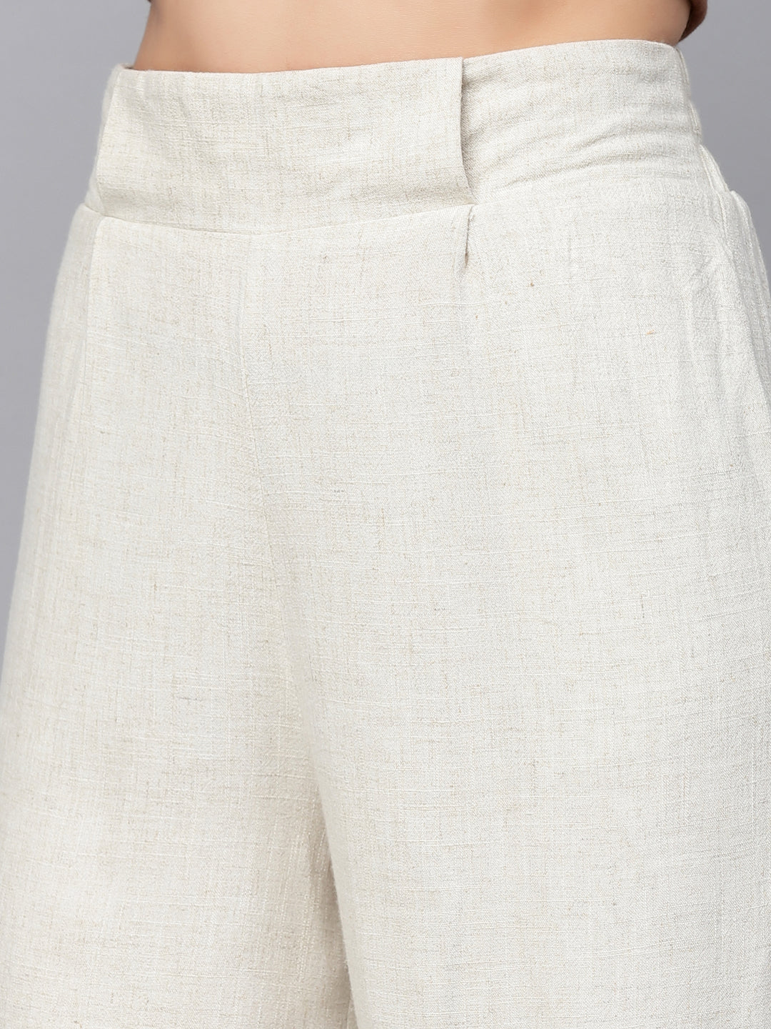 Gipsy Beige Linen Ladies Pant
