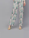 Gipsy Green Georgette Co-Ord Pant