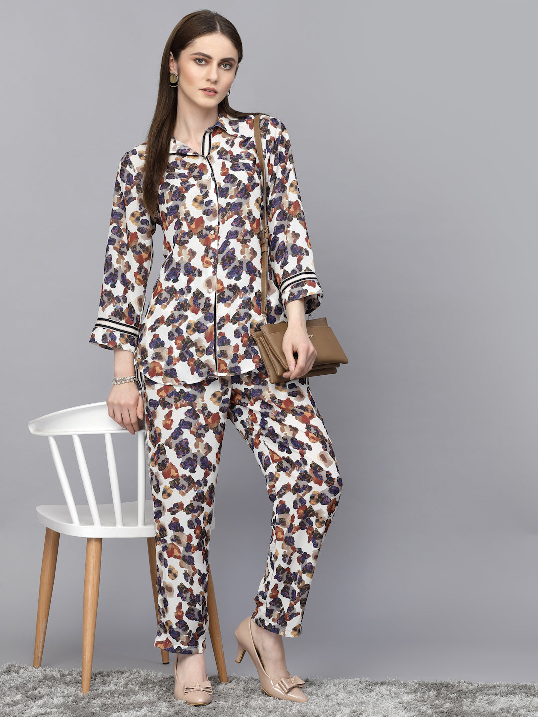 Gipsy Multi Georgette Co-Ord Top