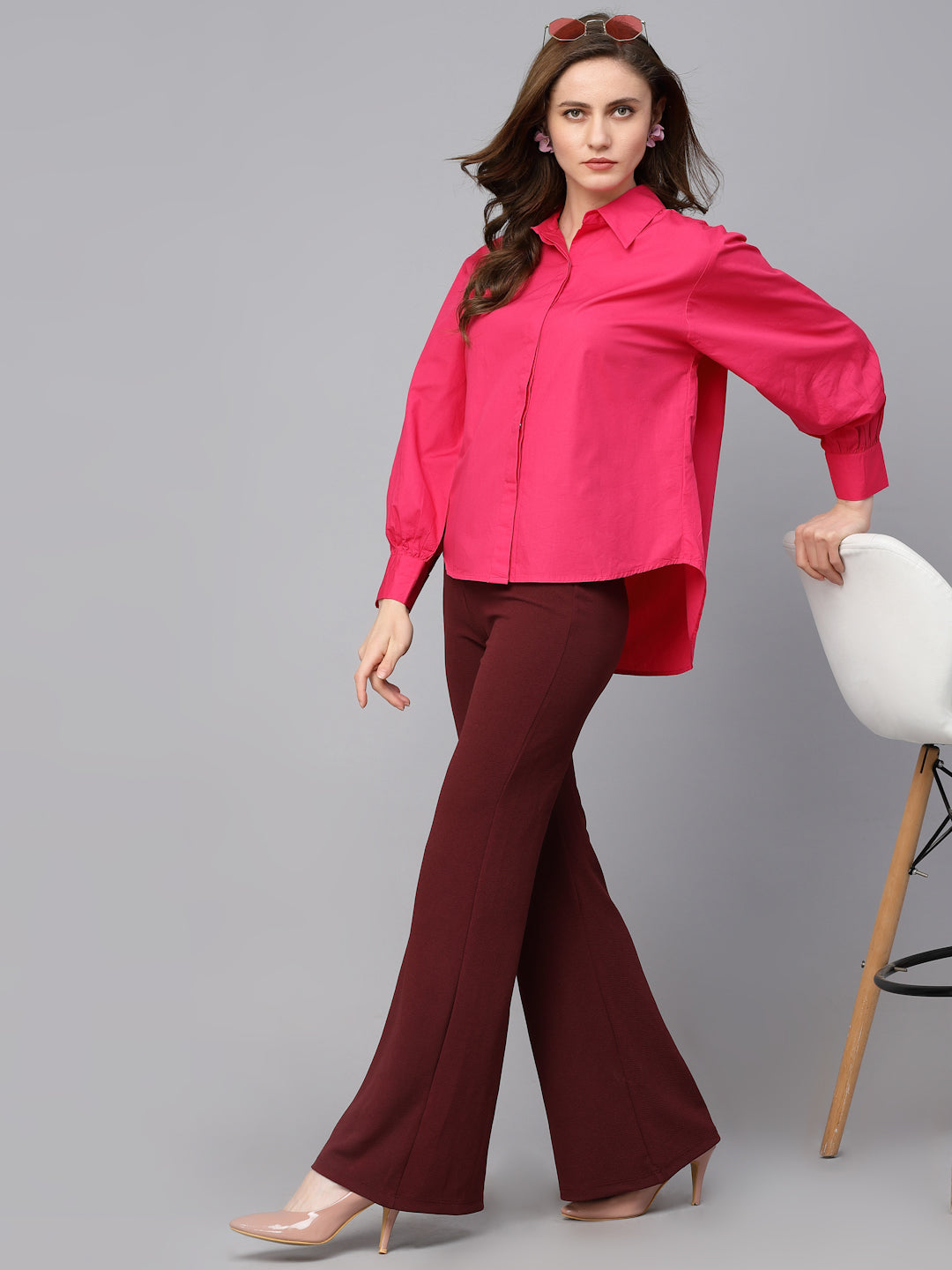 Gipsy Fuschia Cotton  Shirt