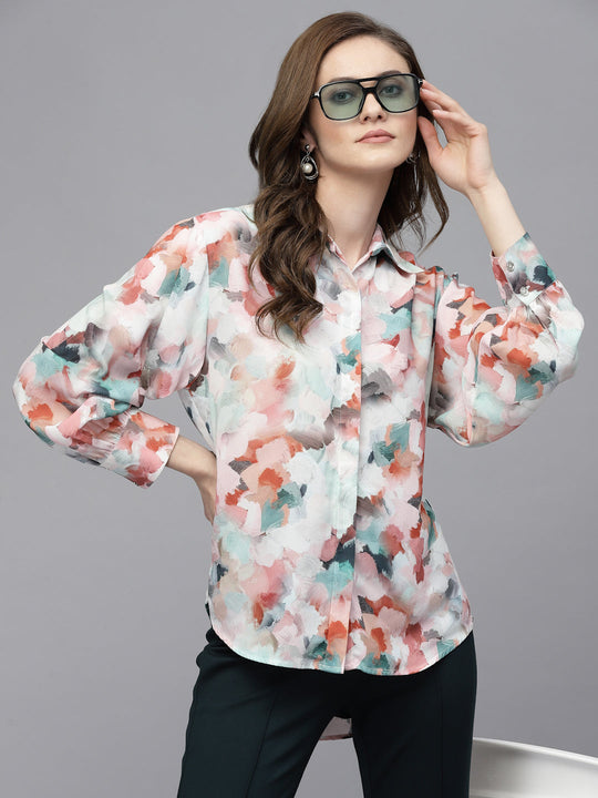 Gipsy Multi Georgette Shirt