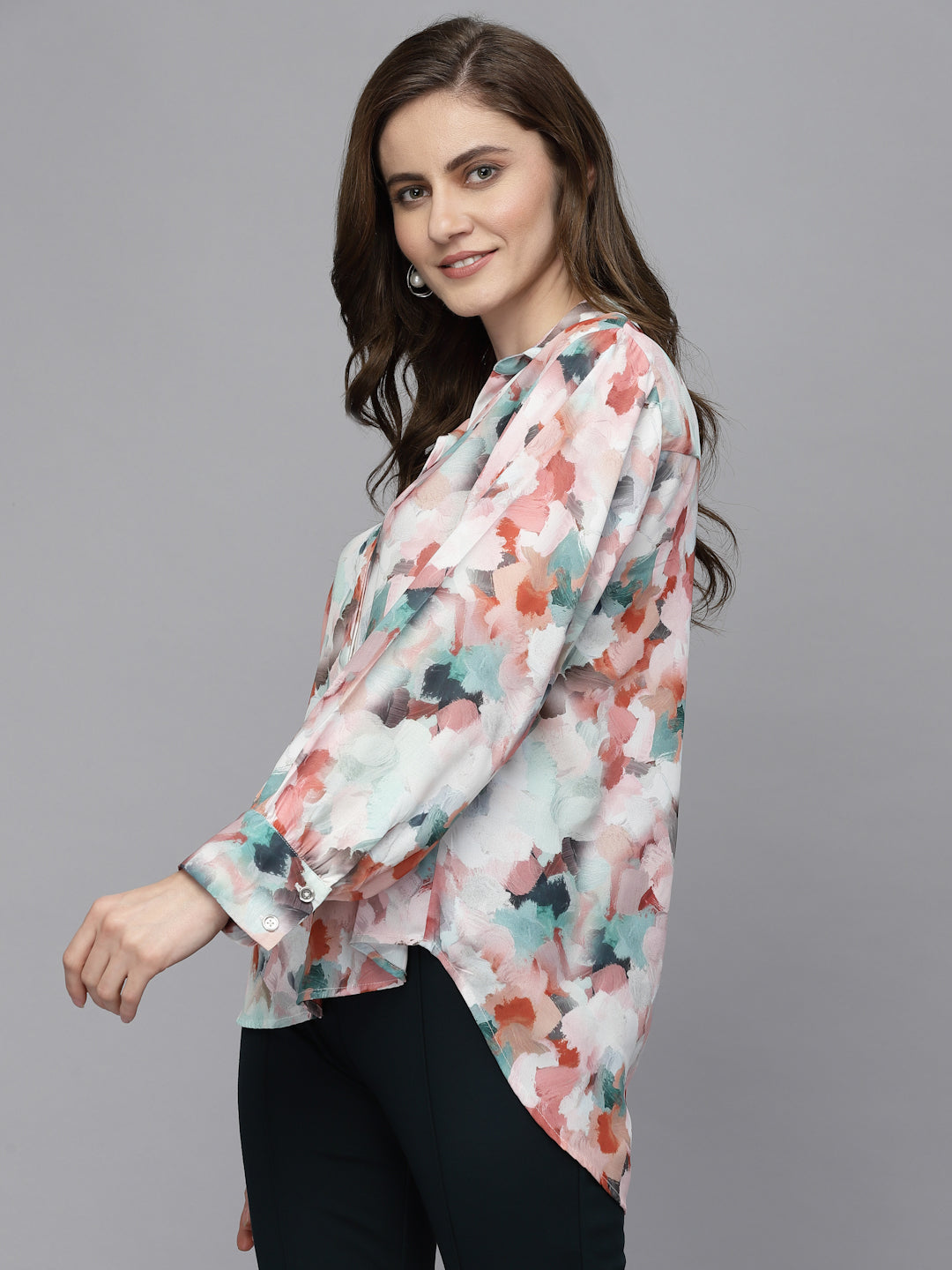 Gipsy Multi Georgette Shirt