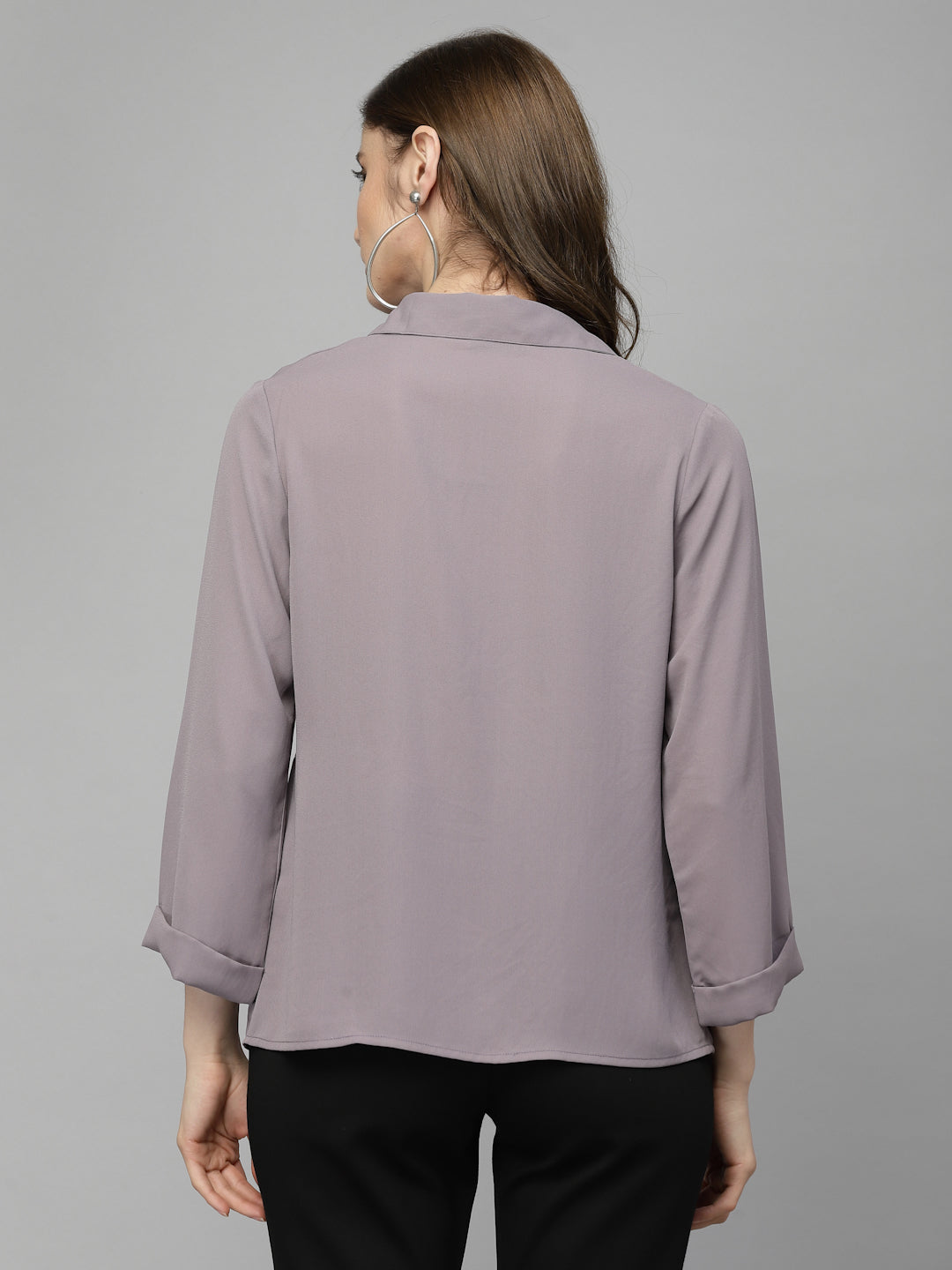 Gipsy Aubergine Georgette Tunic