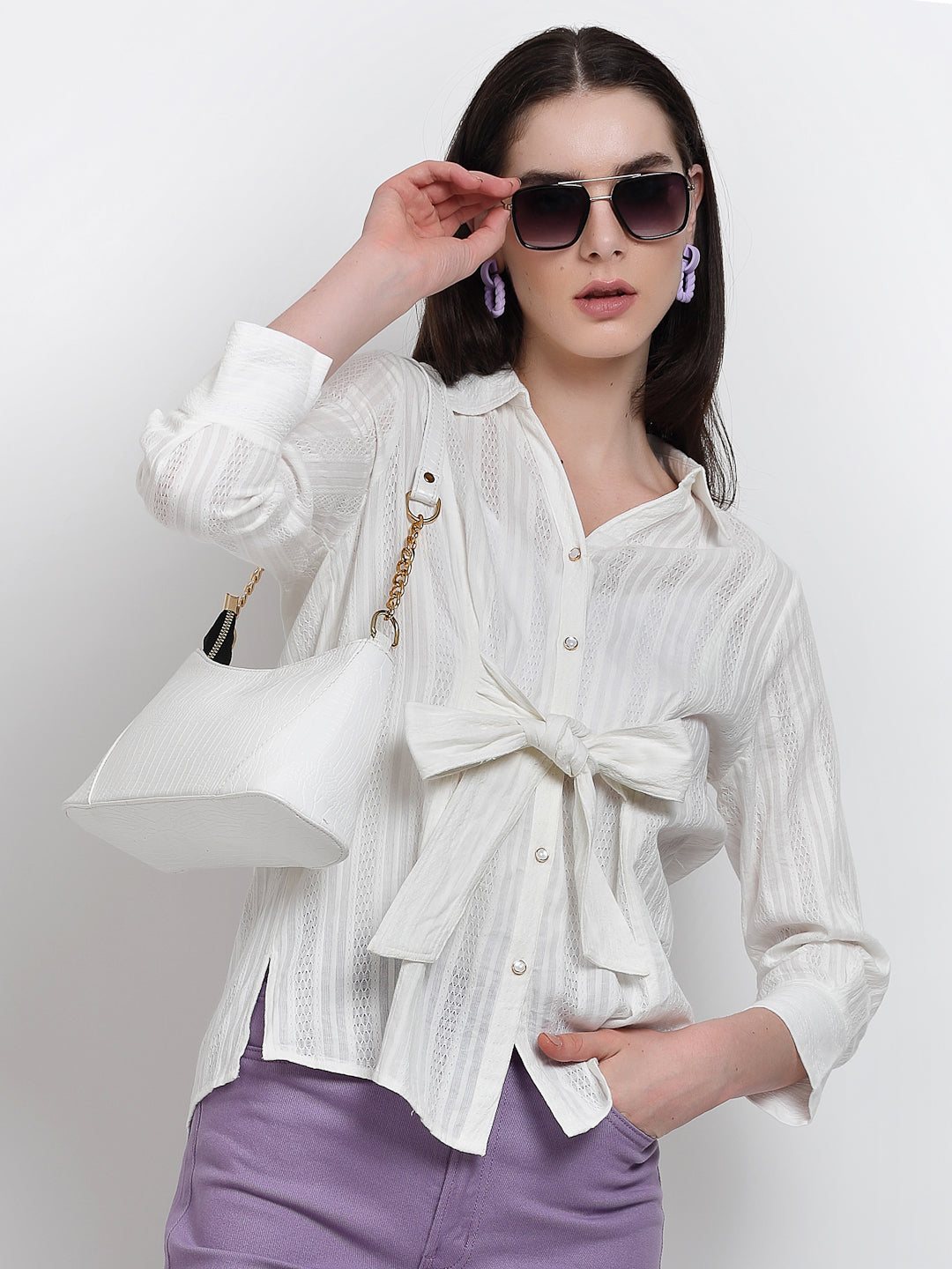 Gipsy White Cotton Tunic