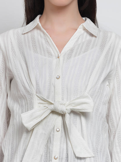 Gipsy White Cotton Tunic