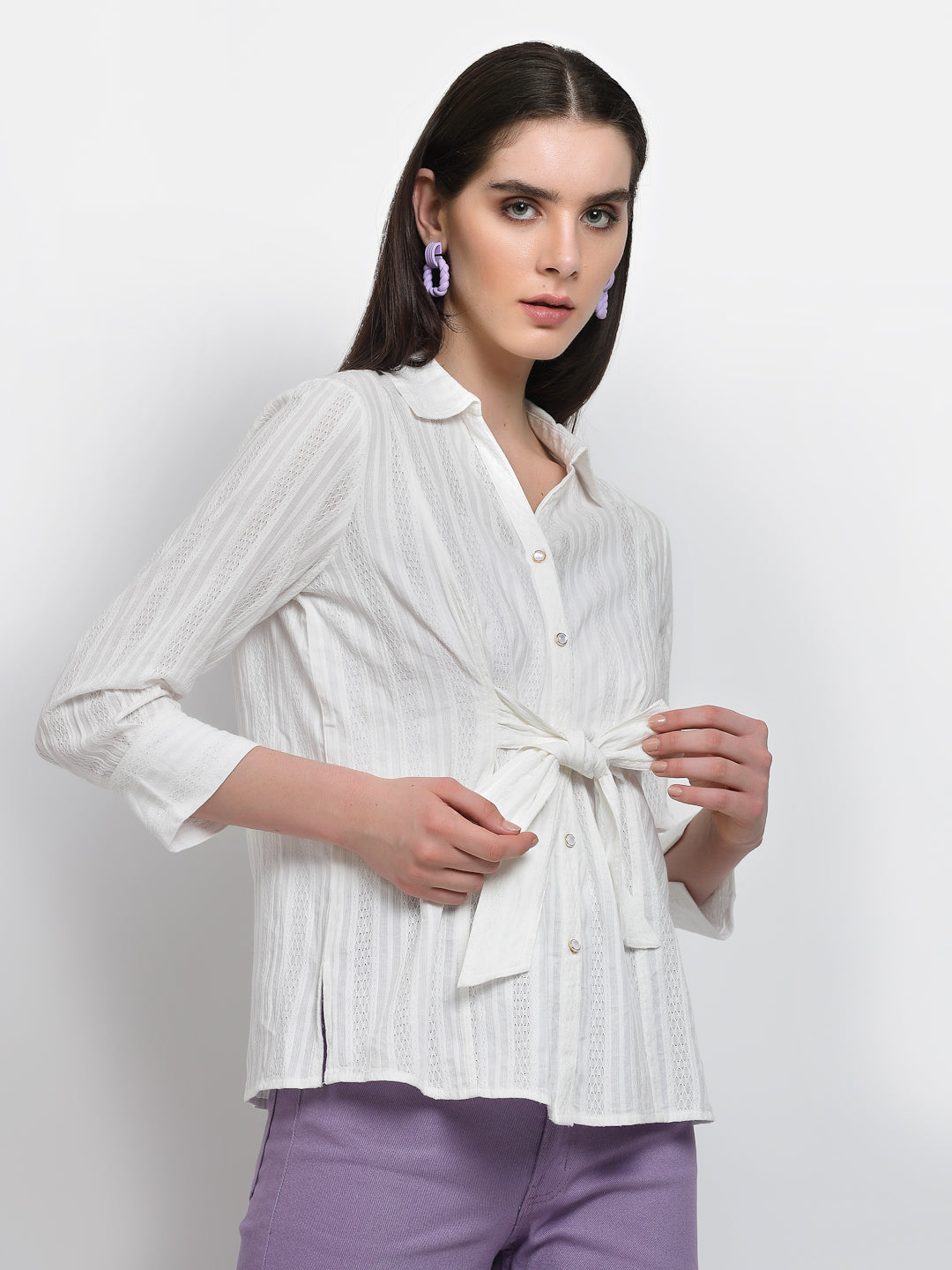 Gipsy White Cotton Tunic