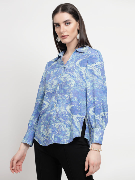 Gipsy Blue Rayon Tunic