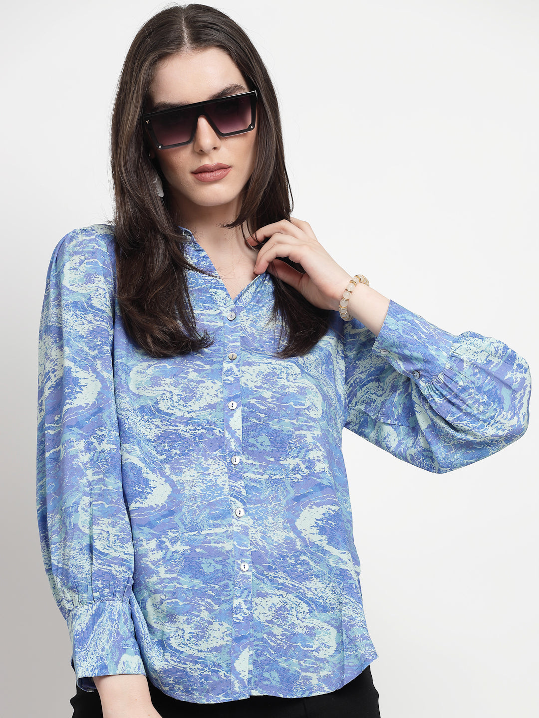 Gipsy Blue Rayon Tunic