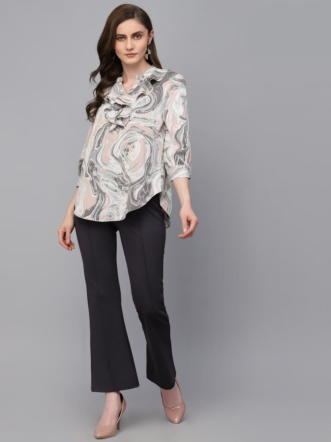 Gipsy Pink Georgette Tunic