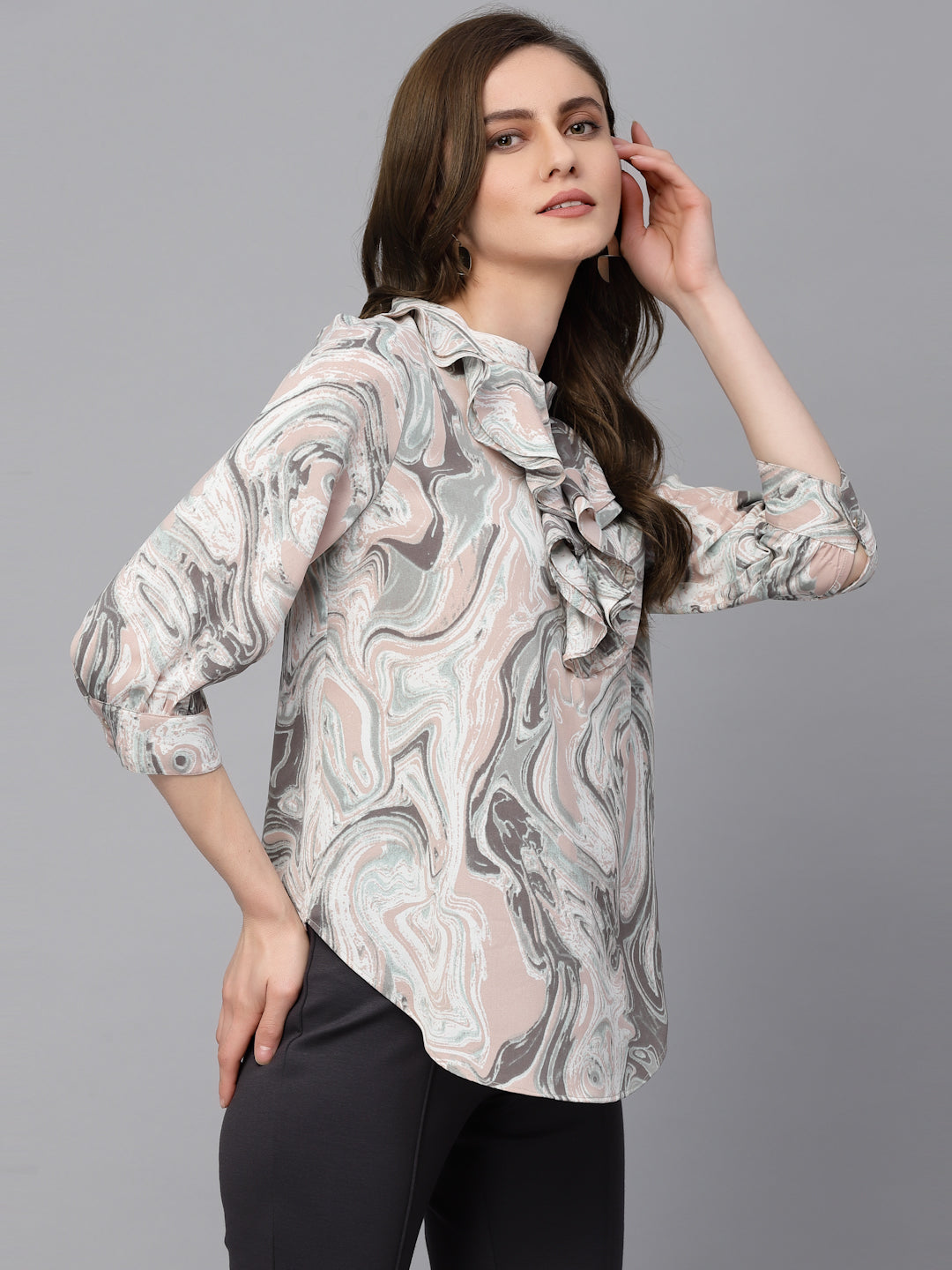 Gipsy Pink Georgette Tunic