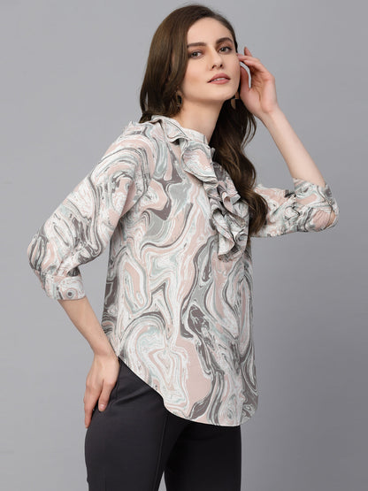 Gipsy Pink Georgette Tunic