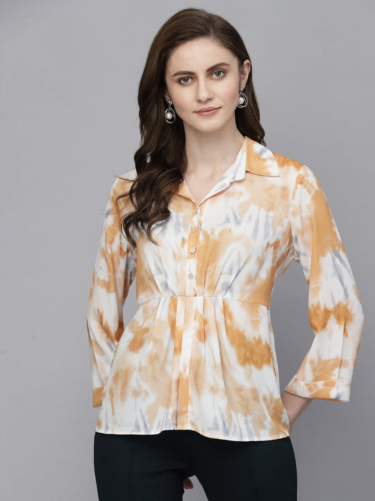 Gipsy Yellow Georgette Tunic