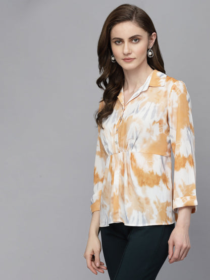 Gipsy Yellow Georgette Tunic