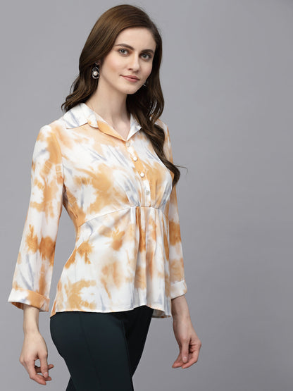 Gipsy Yellow Georgette Tunic