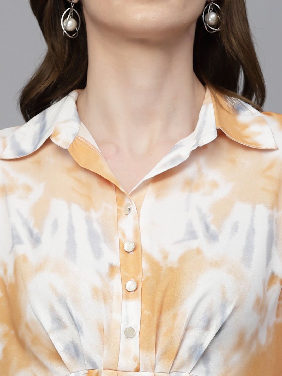 Gipsy Yellow Georgette Tunic