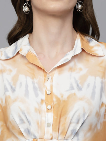 Gipsy Yellow Georgette Tunic