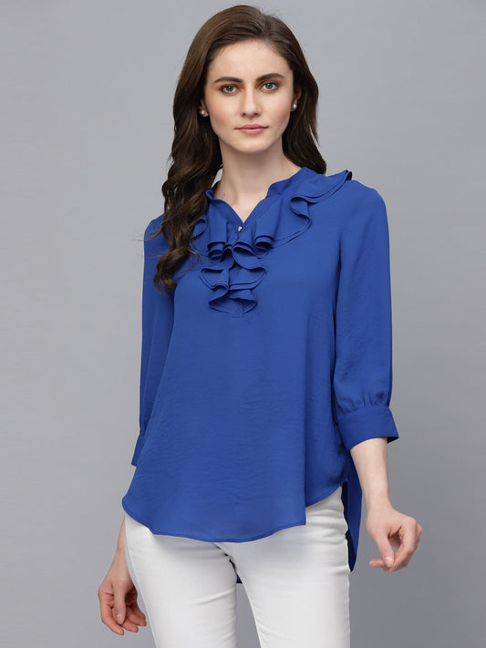 Gipsy Blue Georgette Tunic