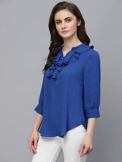 Gipsy Blue Georgette Tunic