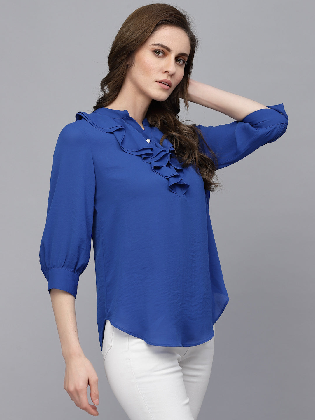 Gipsy Blue Georgette Tunic