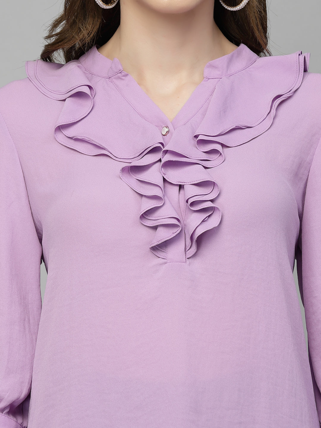 Gipsy Lilac Georgette Tunic