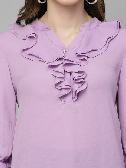 Gipsy Lilac Georgette Tunic