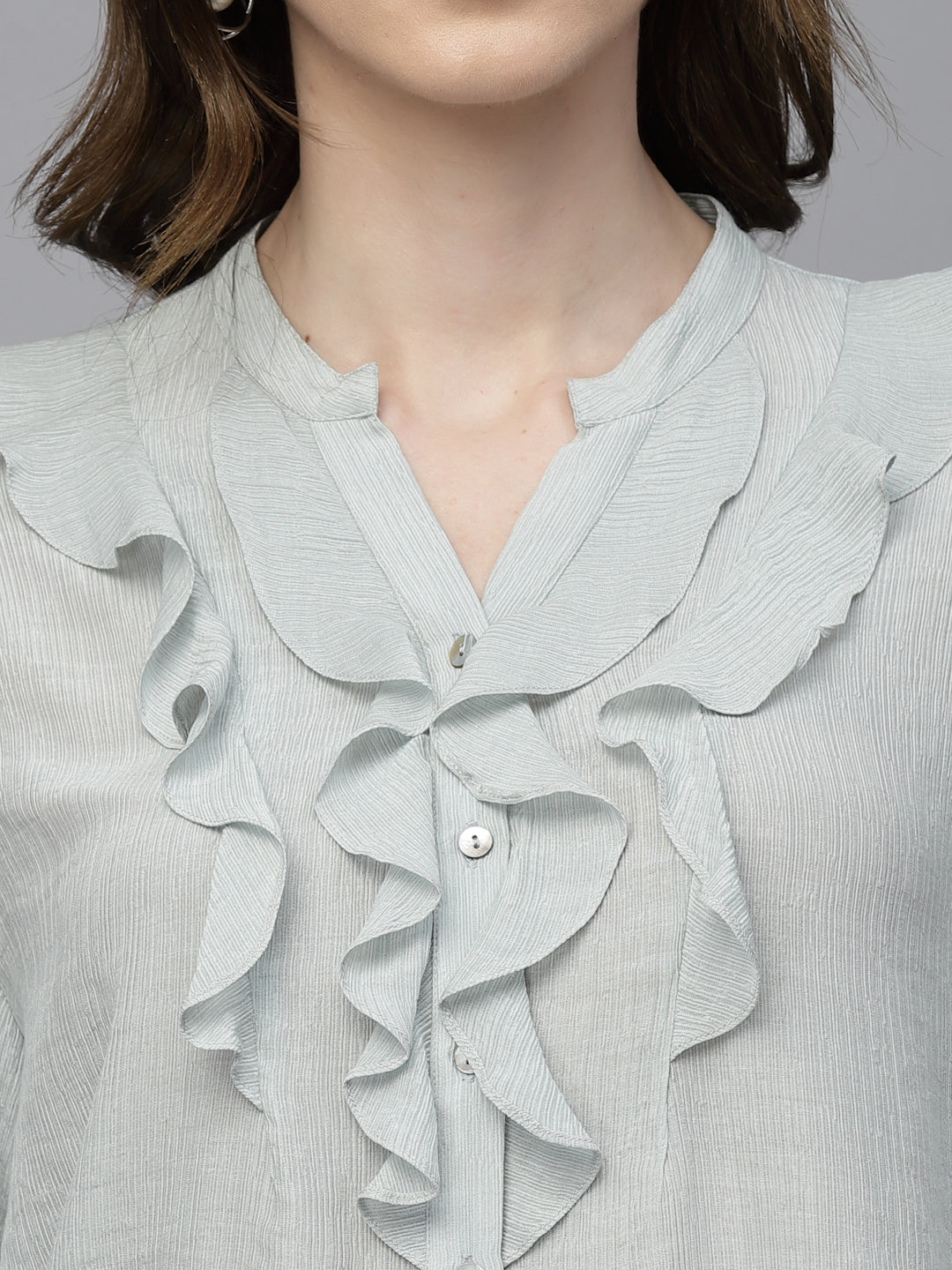 Gipsy Grey Polyester Tunic