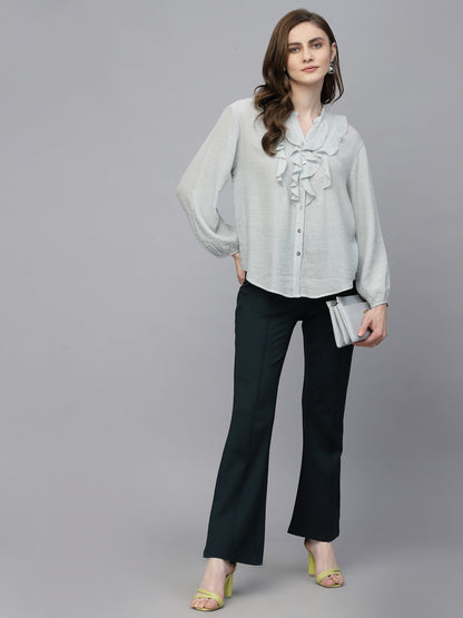 Gipsy Grey Polyester Tunic