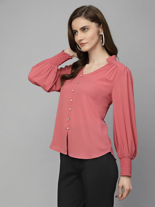 Gipsy Peach Georgette Tunic