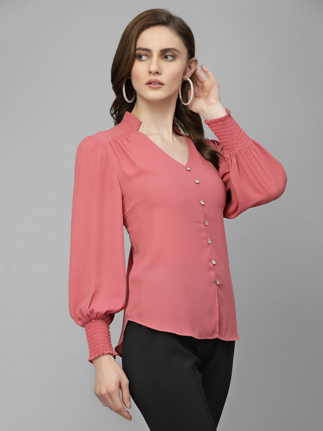 Gipsy Peach Georgette Tunic