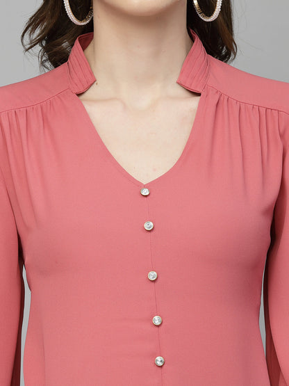 Gipsy Peach Georgette Tunic