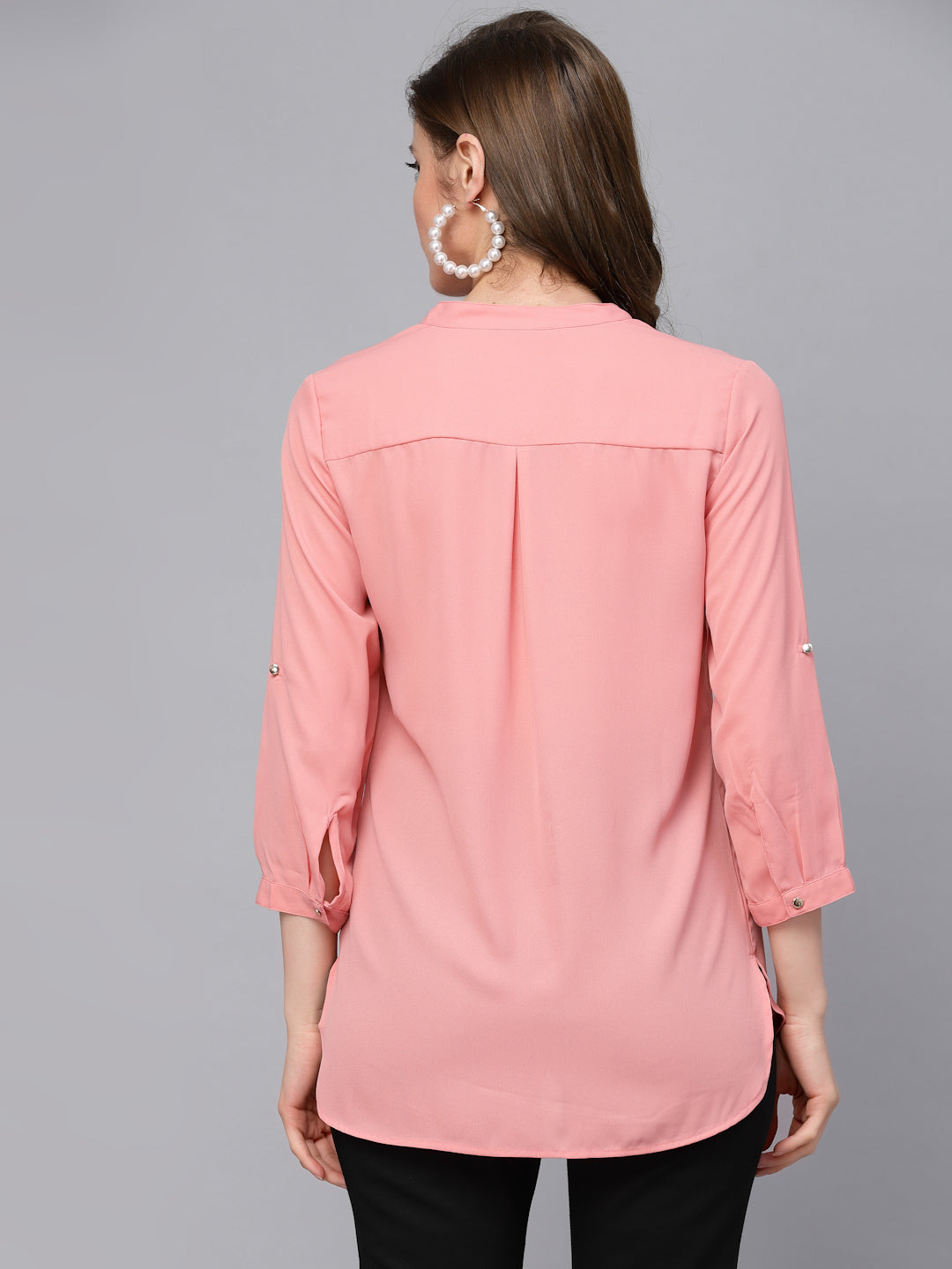 Gipsy Peach Georgette Tunic