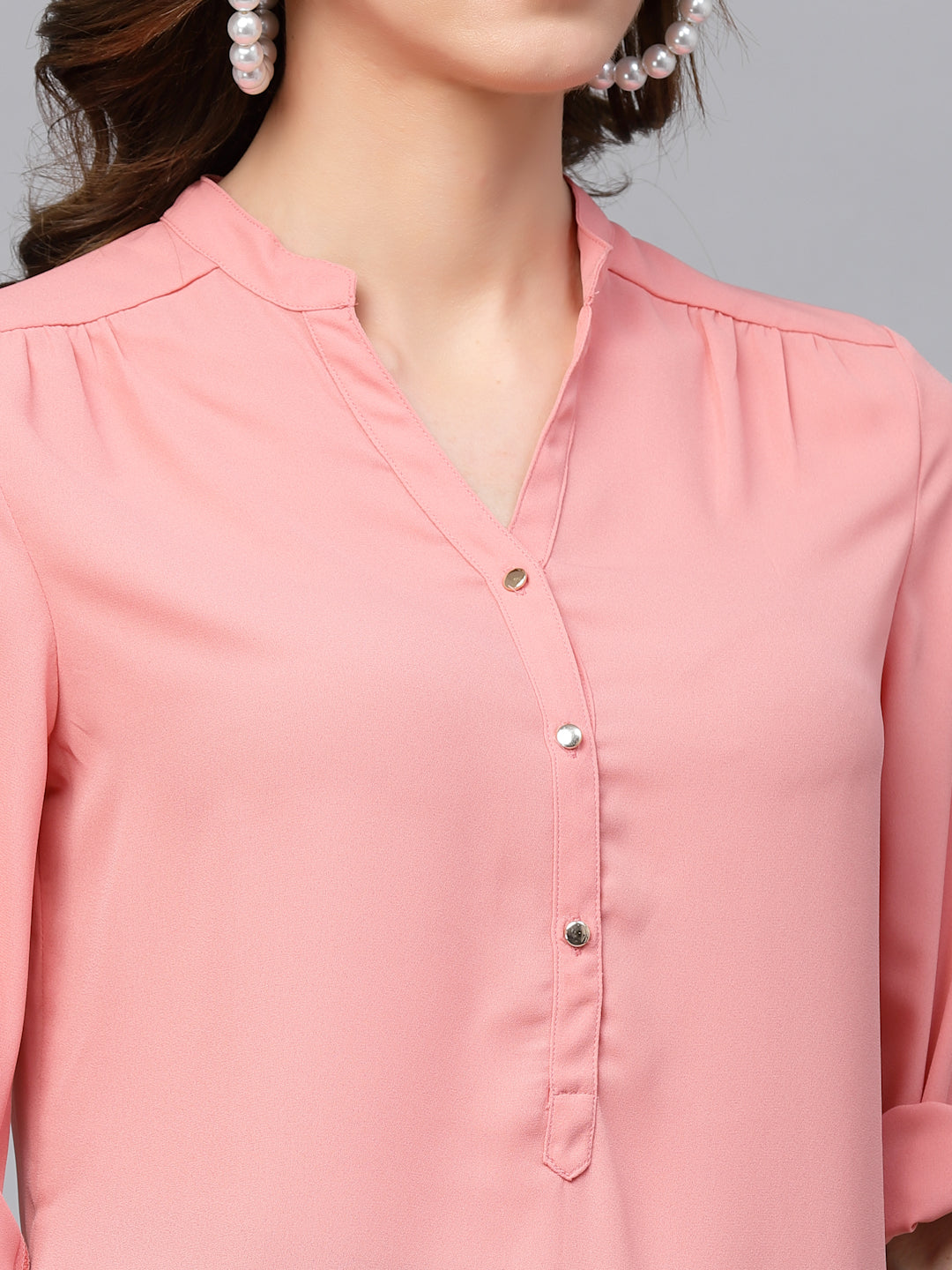 Gipsy Peach Georgette Tunic