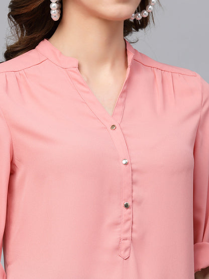 Gipsy Peach Georgette Tunic