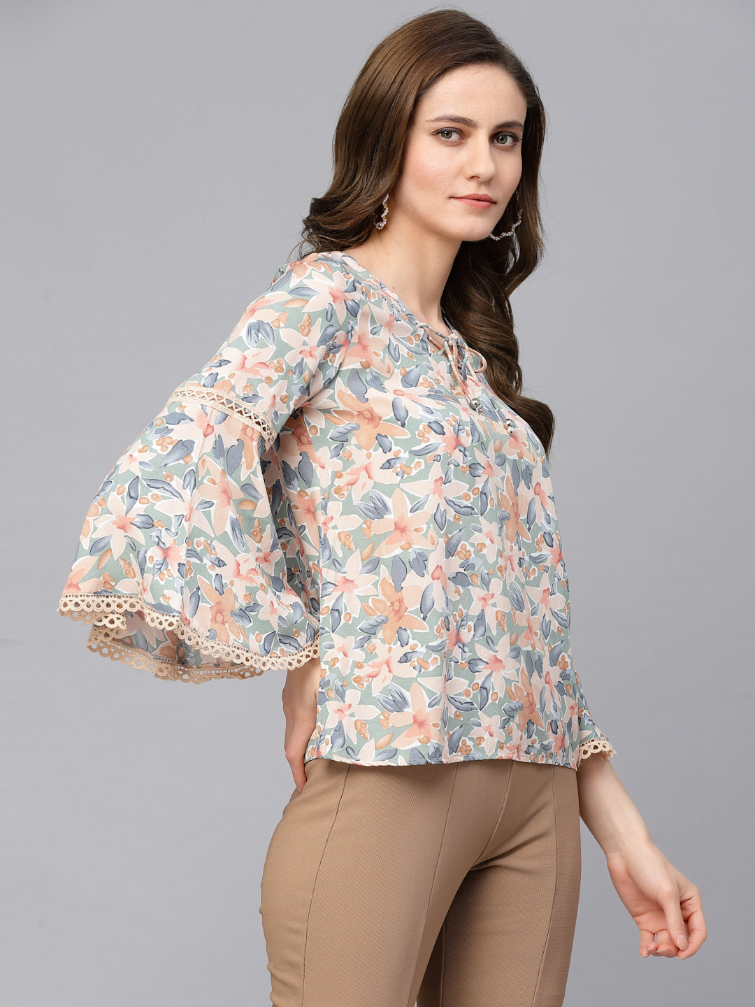 Gipsy Peach Rayon Tunic