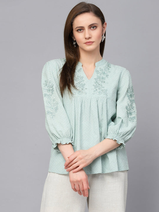 Gipsy Sage Cotton Tunic