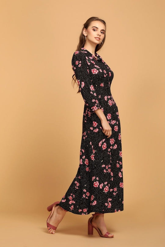 Botanical Collar Neck Top