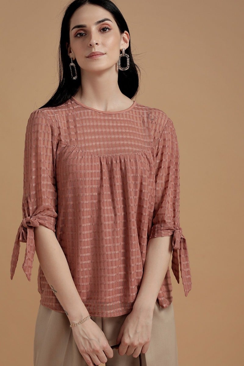 Delicate Dusky Pink Blouse