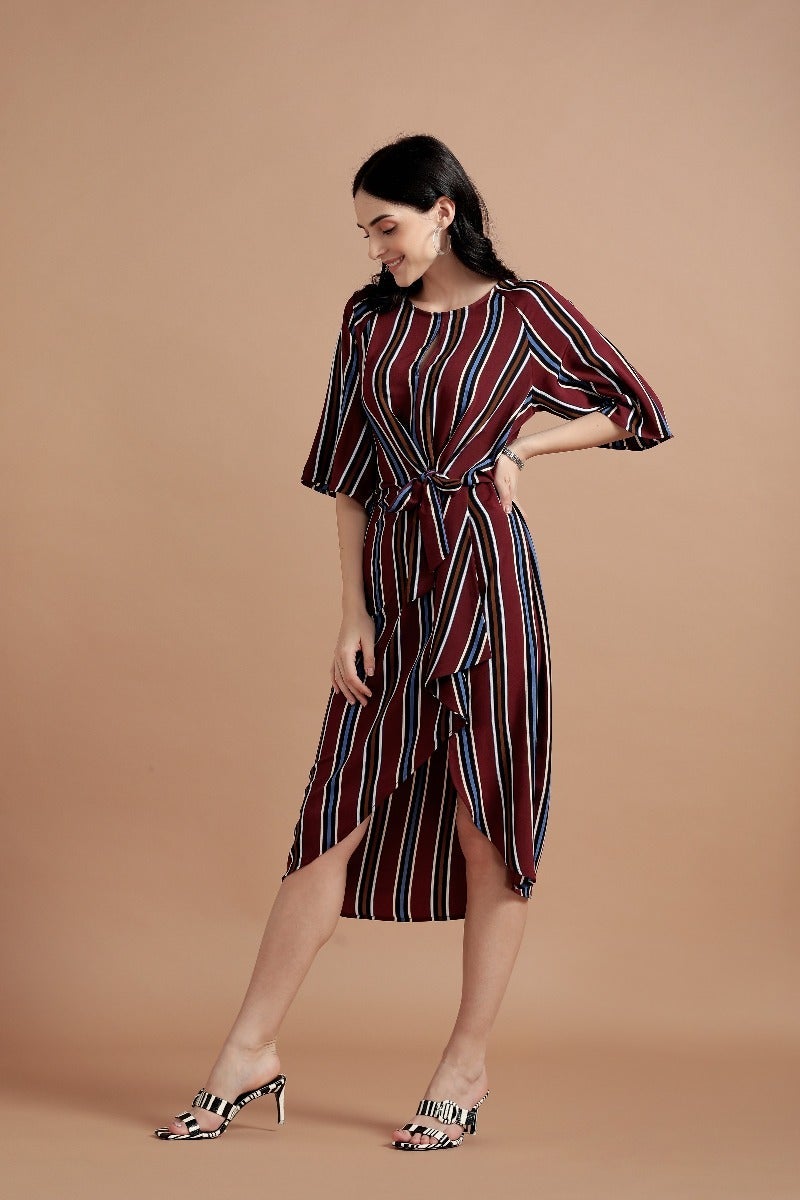 Dominant Striped Dress