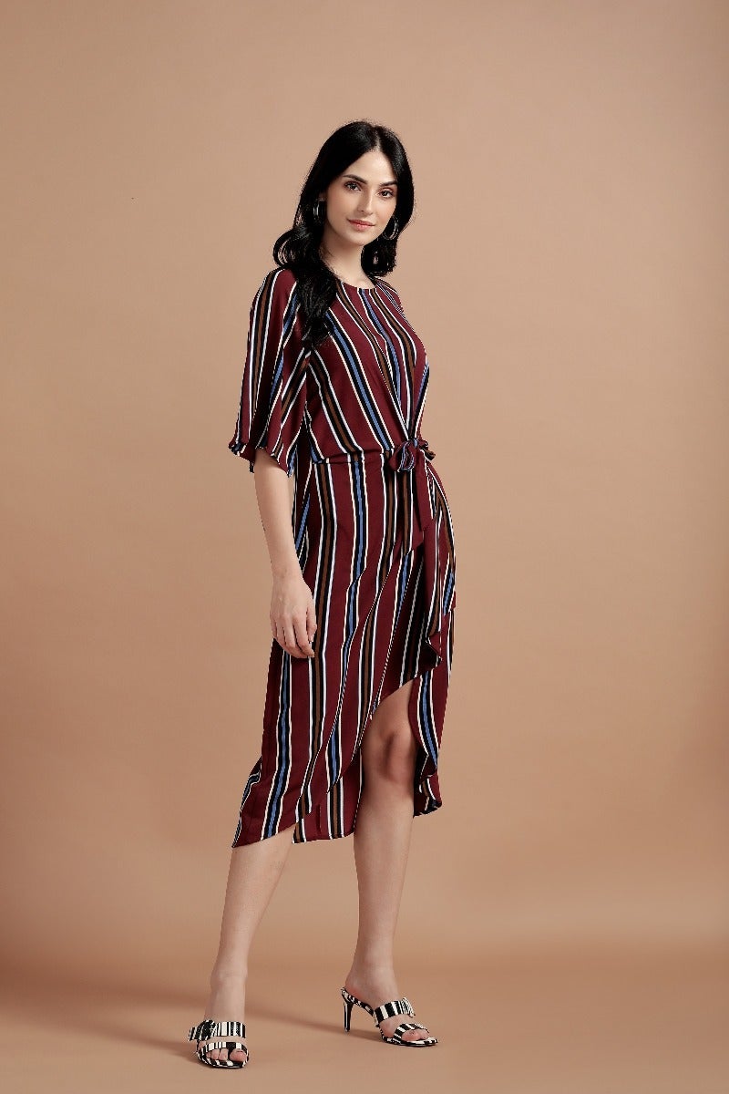Dominant Striped Dress