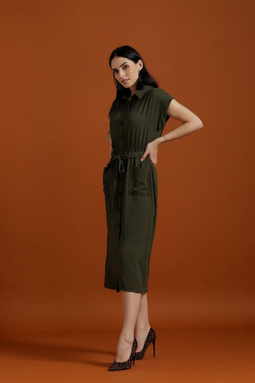 Always Classy Shirtdress