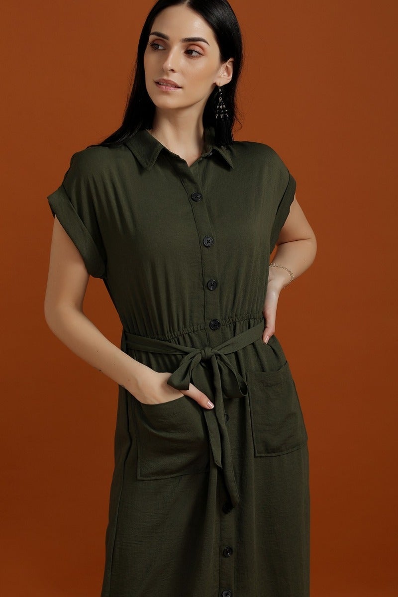 Always Classy Shirtdress