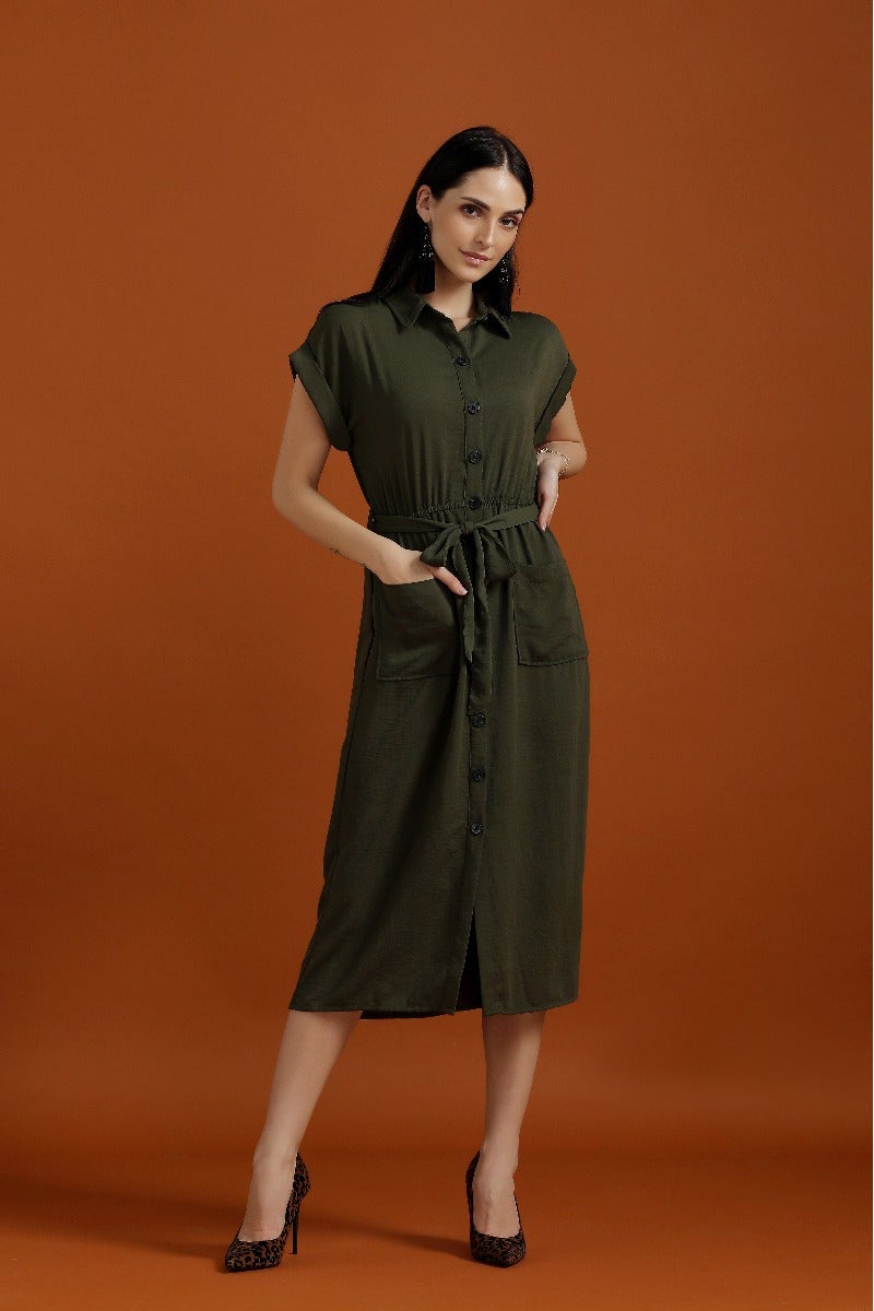 Always Classy Shirtdress