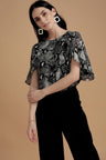 Majestic Animal Print Top