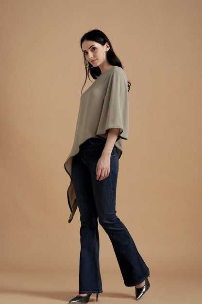 Flattering Assymetrical Top