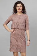 Gipsy Mocca Polyster Dress