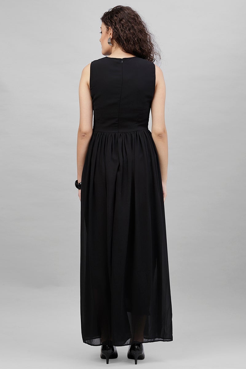Gipsy Black Polyster Dress