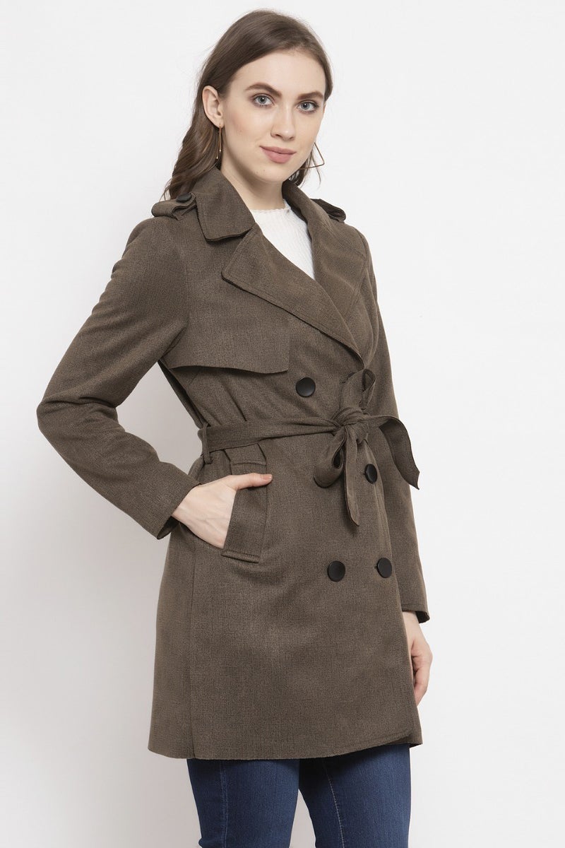 Gipsy Olive Self Designed Polyester Jacket